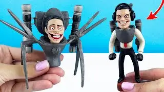 Лепим Новых Скибиди МУТАНТОВ Skibidi Toilet от Дафук Бума ✅ Лепка ОК