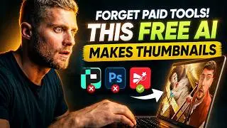 FORGET Photoshop And Paid Tools! This FREE AI Makes YouTube Thumbnails Like MrBeast