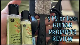 Two of these cheap guitar care products are actually really useful! Guitar accessories for all!
