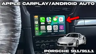 How to install Wireless Apple CarPlay/Android Auto Porsche 911/911.1 PCM 3.1
