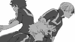 bnha future big three - warriors || Todoroki, Bakugo and Midoriya