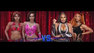 WWE 2K25 - RAW 1784 - The Iconic Duo VS Meta-Four
