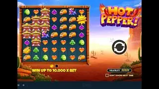 New Year New Slot!!! Trying out Hot Pepper on Stake!!! Check out the bonus buys and spins!!!