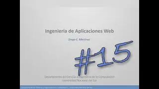 Clase 15 -  Introducci&oacute;n a Servicios Web