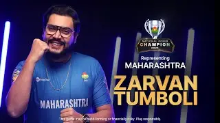 Representing Maharashtra - Zarvan Tumboli | National Poker Champion