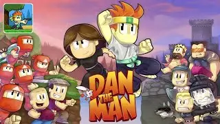 Dan the Man: Action Platformer - Gameplay (Android)