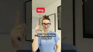 Weg oder Weg? 🤯 Unterschied in Aussprache & Bedeutung | Deutsch lernen   #deutschb2 #deutschc1