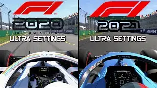 𝐑𝐗 𝟔𝟗𝟎𝟎 𝐗𝐓 𝟏𝟔𝐆𝐁 ► F1 2020 vs F1 2021 FPS Comparison ► 1080p 1440p 4K Ultra Settings