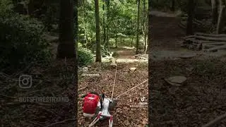 PCW4500 2 stroke portable winch power #portablewinch #winch #forestry #adventure #winching