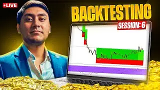 🔴 LIVE: EURUSD Backtesting Session #06 | ICT Concepts & Smart Money Flow | @CandleCrown_05