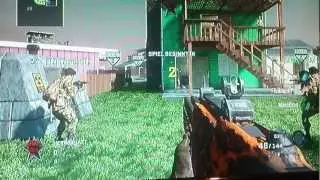 Verr&uuml;ckter Ballistik Messer Kill bei  Black Ops