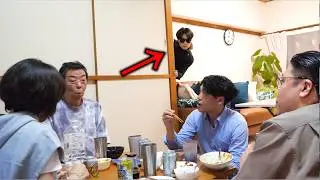 新入社員が上司の実家に「侵入」してるドッキリ。