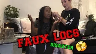 FAUX LOCS - DISASTER || Interracial LGBTQ Relationship Edition.