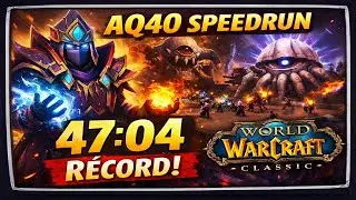 TURTLE WOW SA | MEGAPANZAS | AQ 40 Speedrun | 47:04 (Server Record) | Mage PoV