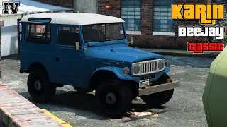 Karin Beejay Classic (Toyota Land Cruiser FJ40) | GTA IV Lore Friendly Car Mods | PC