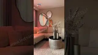 #costumedesign #trending  #ledmirror #opulentinteriors #interiordesign #androidledmirror #lighter