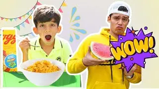 Jason cerca cereali gustosi al supermercato e altre divertenti storie sul cibo |Jason Vlogs Italia
