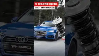 Audi A4 B9/8W INSTALL FAPO PF COILOVER  (PF024020)#fapo #coilovers audi #a4 #audia4 #vw #b9 #8w