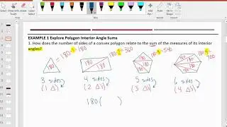 6.1A VIDEO Polygon Angle Sum Theorem (Interior)