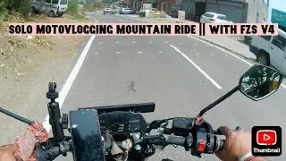 Mountain Ride Review|| Yamaha FZS V4 🏍️|| Best riding bike for riding|| Sunday Ride