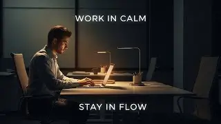Focused Calm Music for Night Work | Clear Mind, Steady Flow &ndash; AURALITH