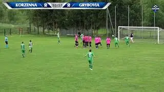 Skrót meczu ULKS Korzenna - Grybovia Grybów 3:3 (2:2) 23.05.2021r. Klasa O 2020/2021