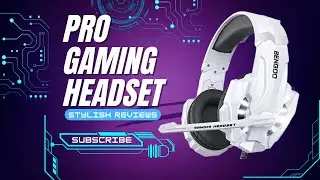 Best BENGOO Pro Gaming Headset ,Headphones with Mic, LED Light ,Soft Memory Earmuffs #GamingHeadset