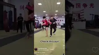 Karate in Sanda Kung fu - turns as throws #mma #martialarts #karate #kungfu