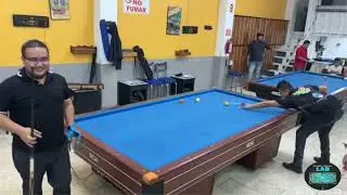 ¡Duelo Táctico 3C! 💥 Fragoso 🆚 Huerta: ¡El Pulso de la Precisión en el Billar! 🎯