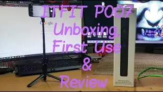 Samsung C&T ITFIT P007 Bluetooth Selfie Stick/Tripod Unboxing, First use & Review