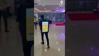 Ads Backpack in Pharma Event | Smart Screen Digital&rsquo;s Innovative Advertising Solution #adsbackpack
