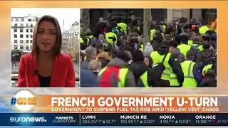 French government prepares to halt proposed fuel tax hikes in attempt to quell Yellow Vest chaos