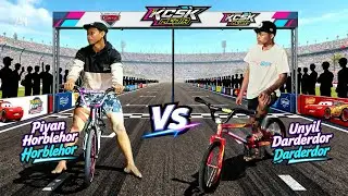 PARTAI BESAR ONAR‼️PIYAN HORBLEHOR🆚UNYIL DARDERDOR BALAP ONTHEL BMX