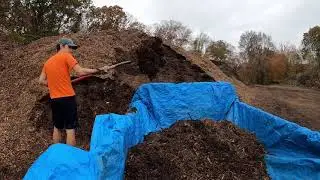 Mulching Garden Paths
