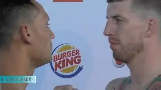 Weigh In - #1 Joe Blackbourn (WLG, NZ) vs  #2 Jordan Tai (AKL, NZ)