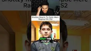 #shottzy Reacts To Optic Merc Raging ON CS2 #opticgaming #cs2 #mercules