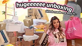 TikTok Made Me Buy It... HUGE WORKOUT CLOTHING + PR MAKEUP HAUL!