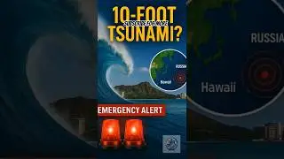 10-Foot Tsunami Threatens Hawaii After Russia Quake | NowIn60 Breaking #breakingnews #tsunami