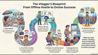 From Street to Screen 🍢📱 | Offline to Online Street Food Vlogger Journey