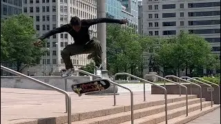 Skating freedom plaza for the first time!!