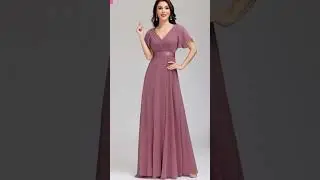 floor length dresses #fashion #gown #shorts @fascinationchannel
