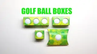 Fully Custom Golf Ball Boxes