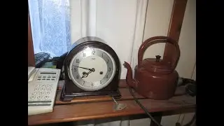Smiths Enfield York mantel clock.
