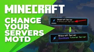 How to change your Minecraft: Java Edition server's MOTD
