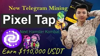 New Telegram Mining Project | PixelTap is Next Hamster Kombat | Best Mining Project in 2024