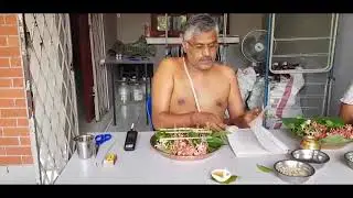 How to perform tarpanam in Kaasi way by K Subass 02 06 2020
