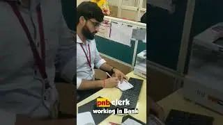 IBPS CLERK working in Bank🔥#ibpsclerk #banker#motivation #bankerlife #banking
