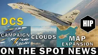 DCS Cyprus Map Expansion l New cloud tech l Rising Squall Campaign l ON THE SPOT