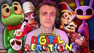 BINGING Amazing Digital Circus Broke My Heart - React Andy The Movie