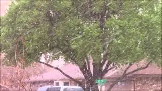 April 14, 2014 Snow in Okarche, OK